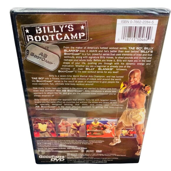 Billy Blanks Tae Bo 3 DVD Set - Foundation & Energy, Fat Blaster, AB Bootcamp - Picture 5 of 7